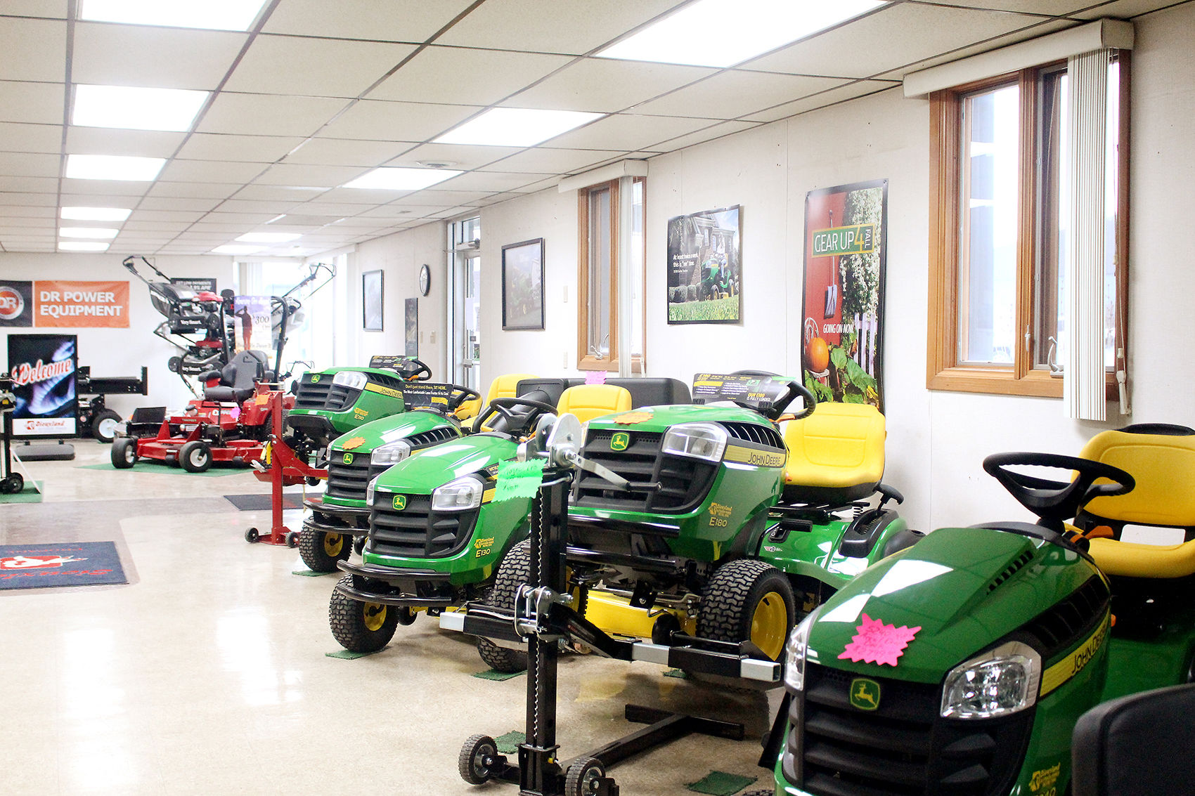 Showroom makes you think spring